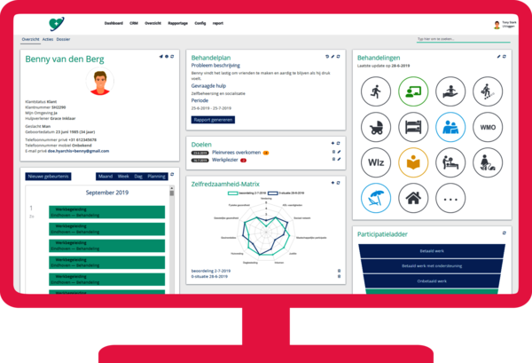Clientdossier zorg Synflows oplossing Health